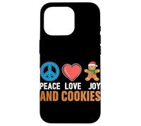 Paz Amor Alegría Y Galletas Carcasa para iPhone 16 Pro