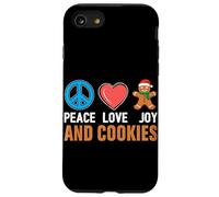 Paz Amor Alegría Y Galletas Carcasa para iPhone SE (2020) / 7 / 8
