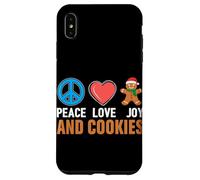 Paz Amor Alegría Y Galletas Carcasa para iPhone XS Max
