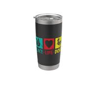 Paz Amor Dodo Bird de Mauricio Vaso térmico de acero inoxidable de doble pared