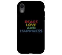 Paz Amor Felicidad - Bondad Compasión Cuidar Carcasa para iPhone XR
