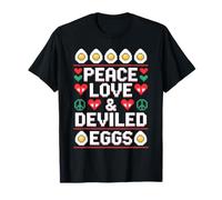 Paz Amor & Huevos Rellenos Felicidad Camiseta