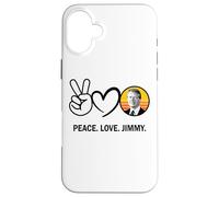 Paz Amor Jimmy Carter 39 Presidente USA Retro Vintage Carcasa para iPhone 16 Plus