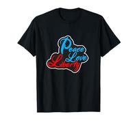 Paz Amor Libertad Ice Protesta Empoderamiento Tirano Camiseta