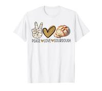 Paz Amor Masa Madre Hacer Pan Masa Madre Casera Camiseta