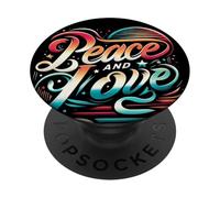 Paz & Amor para Todos Amor y Paz Juntos Cambiamos Vidas PopSockets PopGrip Adhesivo