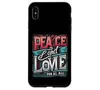 Paz & Amor para Todos Construyendo Unidad Amor Paz Brillo Brillante Carcasa para iPhone XS MAX