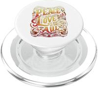 Paz & Amor para Todos Unidad en el Amor Corazones Pacíficos Juntos PopSockets PopGrip para MagSafe