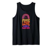 Paz, Amor y Gatos Negros, Bohemian Rainbow Camiseta sin Mangas