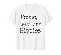 Paz, Amor y Hippies Yoga Festival Tendencia Gitana Camiseta