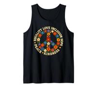 Paz Bondad Igualdad Amor Esperanza Diversidad Derechos Humanos Camiseta sin Mangas