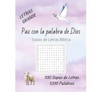 Paz con la palabra de Dios: Sopas de Letras Bíblica