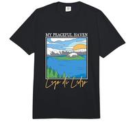 Paz en el Lago di Ledro Comfort Colors Adult Heavyweight T-Shirt