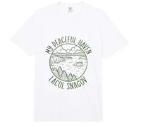 Paz en Lacul Snagov Comfort Colors Adult Heavyweight T-Shirt