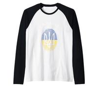 Paz En Ucrania Ucrania Está En Mi Ropa De ADN Camiseta Manga Raglan