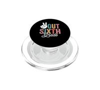 Paz Fuera Sexto Grado Último Día de Graduación de Escuela PopSockets PopGrip para MagSafe
