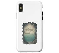 Paz Interior Emocional Emocional Tao Sabiduría Tormenta Metáfora Carcasa para iPhone X/XS