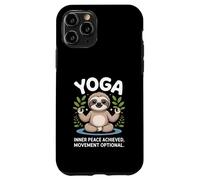 Paz Interior Lograda Movimiento Opcional Yoga Perezoso Carcasa para iPhone 11 Pro