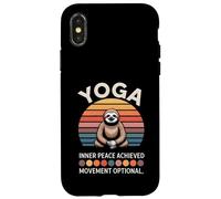 Paz Interior Lograda Movimiento Opcional Yoga Perezoso Carcasa para iPhone X/XS