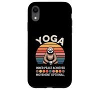 Paz Interior Lograda Movimiento Opcional Yoga Perezoso Carcasa para iPhone XR