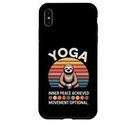 Paz Interior Lograda Movimiento Opcional Yoga Perezoso Carcasa para iPhone XS MAX