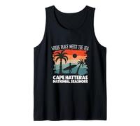 Paz Junto al mar - Costa Nacional del Cabo Hatteras Camiseta sin Mangas