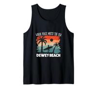 Paz Junto al mar - Dewey Beach Camiseta sin Mangas