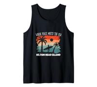 Paz Junto al mar - Hilton Head Island Camiseta sin Mangas
