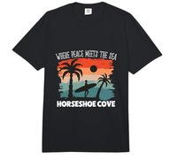 Paz Junto al mar - Horseshoe Cove Comfort Colors Adult Heavyweight T-Shirt