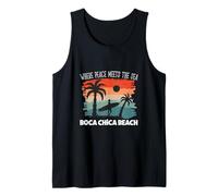 Paz Junto al mar - Playa de Boca Chica Camiseta sin Mangas