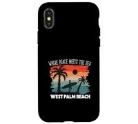 Paz Junto al mar - West Palm Beach Carcasa para iPhone X/XS