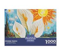 Paz Lily 1000 Pieces Jigsaw Puzzles For Adults Challenging Game Stress Relieving Entertainment Cultivate The Spirit of Teamwork for Adults and Kids, Age 12 Years Up 38x26cm/1000pcs