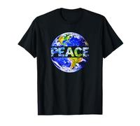Paz Mundial en la Tierra Humanidad Consciente Amor Bondad Camiseta