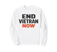 Paz, no Guerra, Fin a Vietran Ahora no Hay Guerra con Irán Mensaje de Paz Sudadera