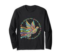 Paz Paloma Bondad Amor Igualdad Esperanza Diversidad Manga Larga