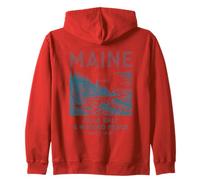 Paz robusta de sal fría de Maine desde 1820 Sudadera con Capucha