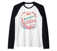 Paz y Amor para Todos Unidos en Amor Corazones pacíficos para Siempre Camiseta Manga Raglan