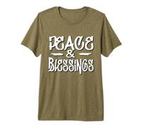Paz y bendiciones Grandes metas y sueños - Simplemente Camiseta Premium