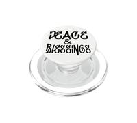 Paz y bendiciones Grandes metas y sueños - Simplemente PopSockets PopGrip para MagSafe