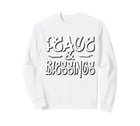 Paz y bendiciones Grandes metas y sueños - Simplemente Sudadera