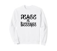 Paz y bendiciones Grandes metas y sueños - Simplemente Sudadera