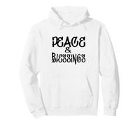 Paz y bendiciones Grandes metas y sueños - Simplemente Sudadera con Capucha