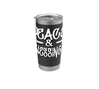 Paz y bendiciones Grandes metas y sueños - Simplemente Vaso térmico de acero inoxidable de doble pared