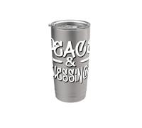 Paz y bendiciones Grandes metas y sueños - Simplemente Vaso térmico de acero inoxidable de doble pared