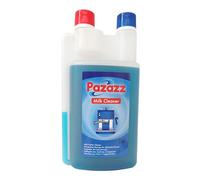 PAZAZZ Limpiador de Espumadores de Leche - Detergente Líquido para Cafeteras y Máquinas de Espresso - Elimina Residuos de Leche - Uso Doméstico y Profesional - 1000ml - Pack de 6