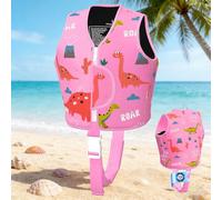 PAZEAU Chaleco Salvavidas para Niños de 2 a 6 años, Ayuda para Nadar con Certificación TÜV para Niños, Duradero y Cómodo, Cinturón de Seguridad Ajustable, Adecuado para Piscinas