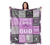 PAZISOL Regalos cristianos para mujeres, regalos religiosos inspiradores espirituales católicos, regalos de confirmación de bautismo para niñas, regalos basados en la fe para cristianos, soy un hijo