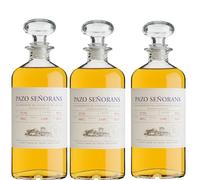Pazo de Señorans - Aguardiente de Hierbas | Maceración natural en frío | 41 % vol. | Bouquet vegetal y equilibrado - 3 Botellas 50cl