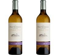 Pazo Señorans - Vino Blanco Albariño Selección de Añada | Denominación Rías Baixas | 13 % vol. | Acidez vibrante y mineralidad atlántica | Joven y elegante - 2 Botellas 75cl