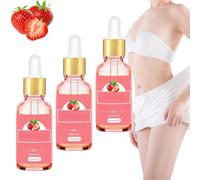 PAZRSASX Aceite Corporal de Fresa, Aceite Corporal con Fragancia, Aceite hidratante y nutritivo